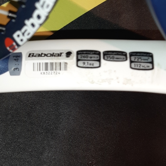 Babolat Aero 112 series Tennis Racket With case - Picture 8 of 14